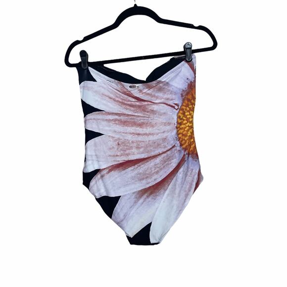 Calvin Klein Gerber Daisy One Piece Swim Multi 10 - Picture 5 of 13